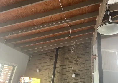 installing ceiling on pitched cathedral ceiling Strathpine