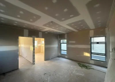 Plastering company work in Albany Creek with ceilings and walls jointed before final coat